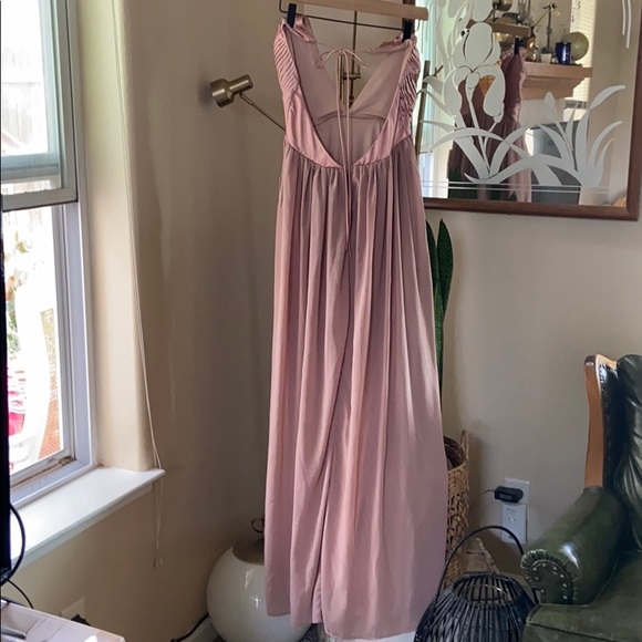 Tobi Slit Front Halter Dress - Picture 2 of 5